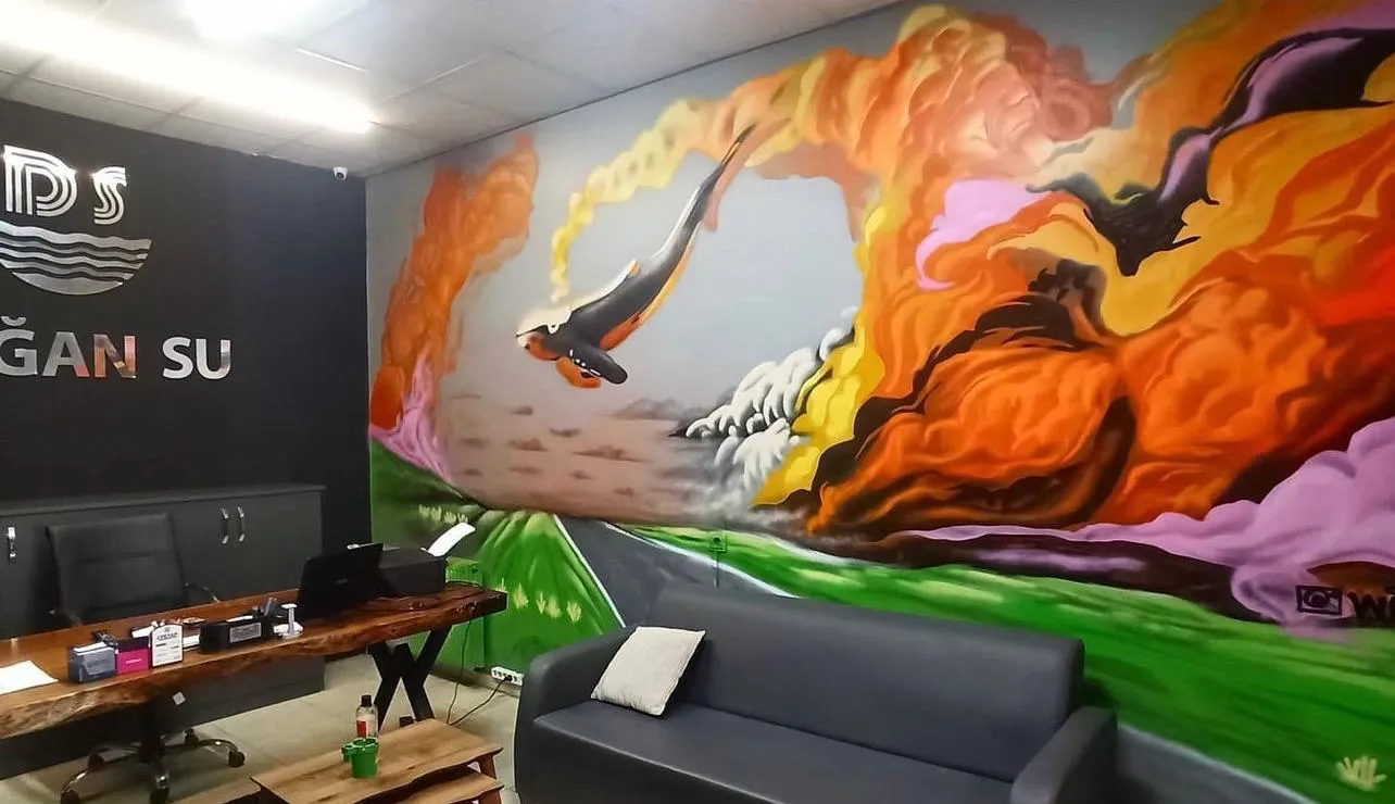 Duvar Graffiti Sanatı